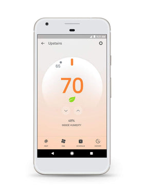 Monoprice Nest Thermostat 3rd Gen Pro back panel highlights professional wiring compatibility.