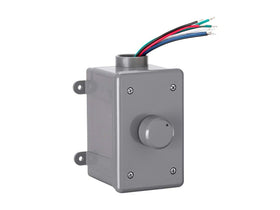 Monoprice OVC300 knob close-up showing tactile control and clear marking for precise adjustments