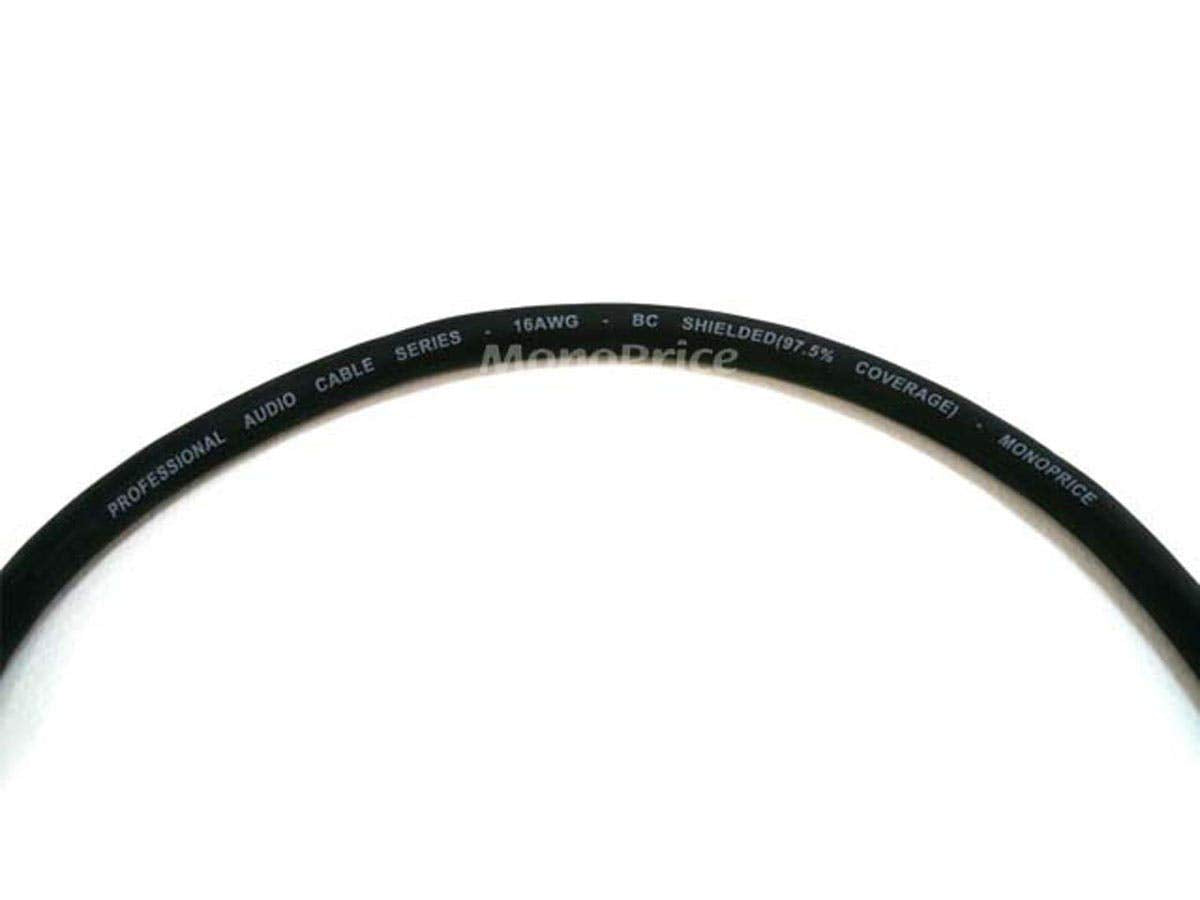 Monoprice oxygen-free copper conductors enable clear balanced-unbalanced signal conversions.