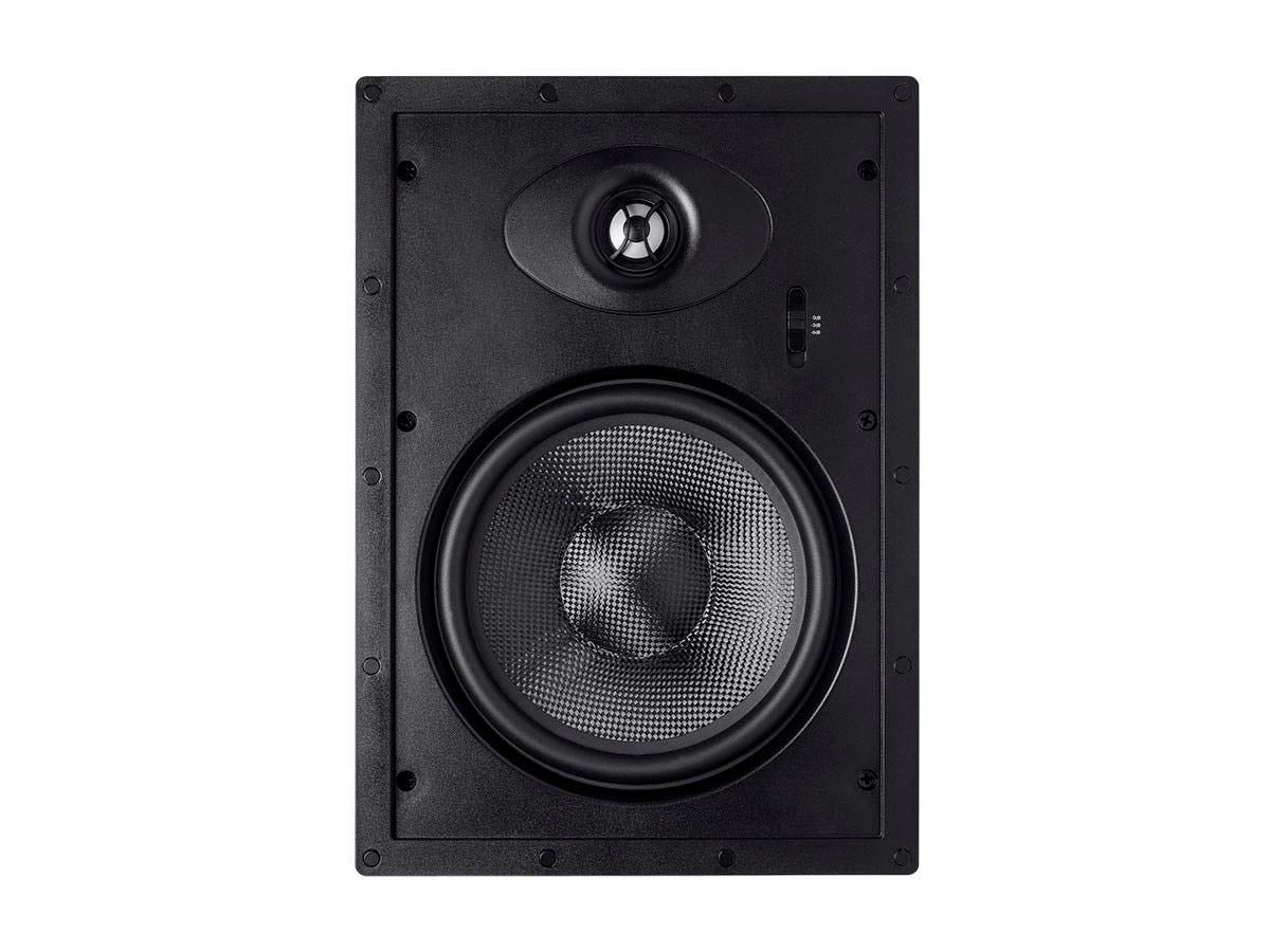 Monoprice paintable magnetic grille blends with ceiling.