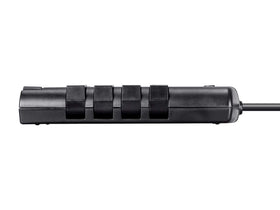 Monoprice grounded and protected indicator light illuminated showing active surge protection and user peace of mind