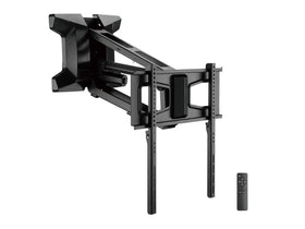 Monoprice Premium Mantel Mount height adjustable showing flexible viewing height