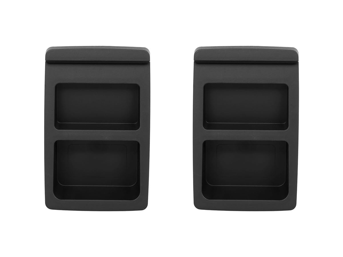 Monoprice quick-install setup saves desk space for limited desktops.