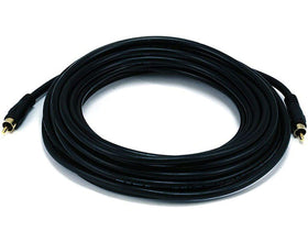 Monoprice RG59U coaxial cable 25 ft with 75-ohm impedance for clear S/PDIF and video signals