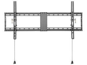 Monoprice side profile showing low-profile mount keeps TV close to wall