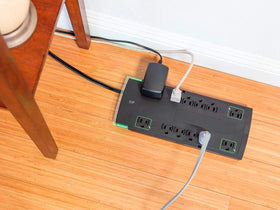 Monoprice side profile slim housing fitting behind furniture benefit