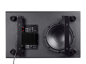 Monoprice SSW-10 ported design emphasizes enhanced bass from a small cabinet