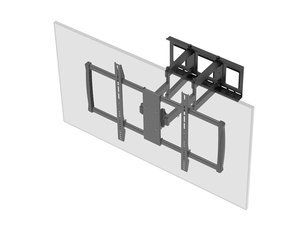 Monoprice front view of mount showing solid frame and clean profile benefit strong support