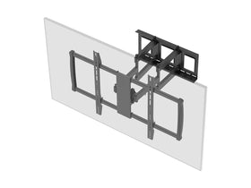 Monoprice front view of mount showing solid frame and clean profile benefit strong support