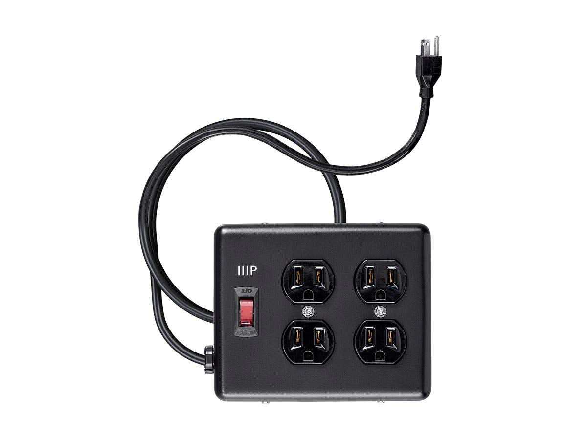 Monoprice UL-certified surge protector ensures compliant protection for electronics.