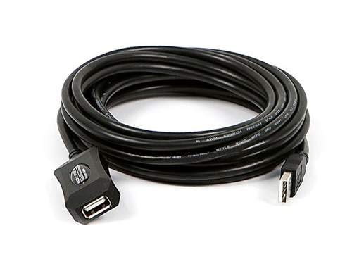 Monoprice USB 2.0 active extension cable ready for Kinect setups needing USB power.