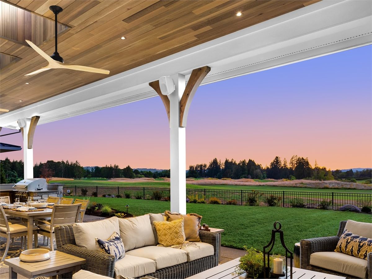 Monoprice WS-7B-62-W IP65 rating suits rain or shine outdoor use