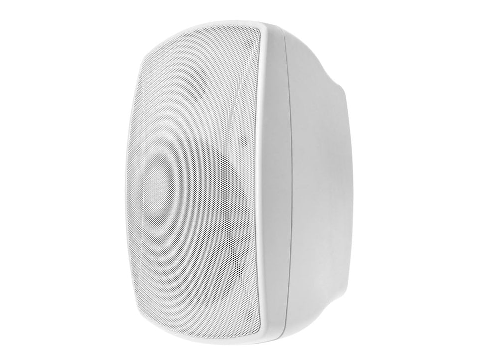 Monoprice WS-7B-62-W outdoor speaker front view for versatile indoor/outdoor sound