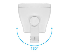 Monoprice WS-7B-62-W tilt-mount for precise aiming toward seating areas
