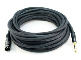 Monoprice gold-plated connectors ensure durable, corrosion-resistant contact.