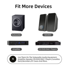 3M adhesive installation option shown for quick upgrades on amps