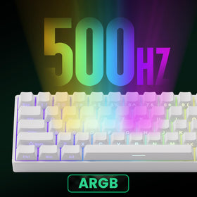 MONSGEEK FUN60 Pro driver software UI screenshot enabling per-key calibration