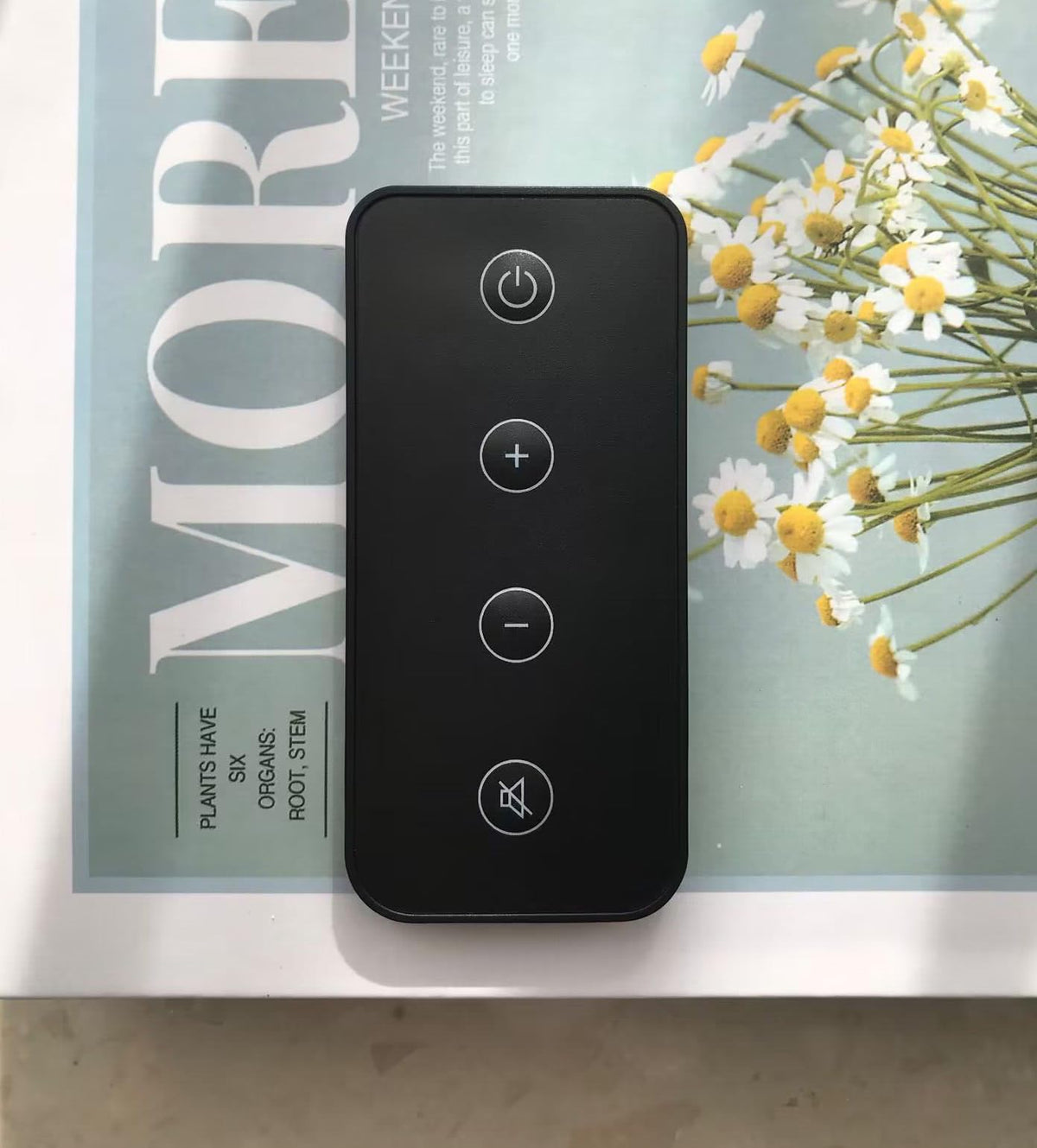 MONSIATUG remote back with open battery compartment for easy battery replacement