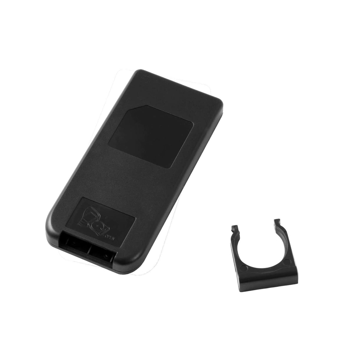 MONSIATUG remote in use with RCA soundbar demonstrating instant playback control