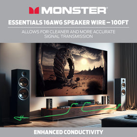 Monster cable jacket texture close-up proving durability and abrasion resistance benefit