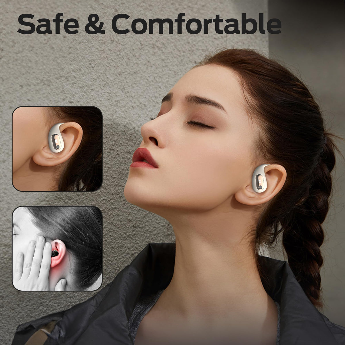 Monster AC210 open-ear headphones wearability in daily commuting