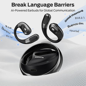 Monster AC330 rotating case with lanyard displayed open for portable charging convenience