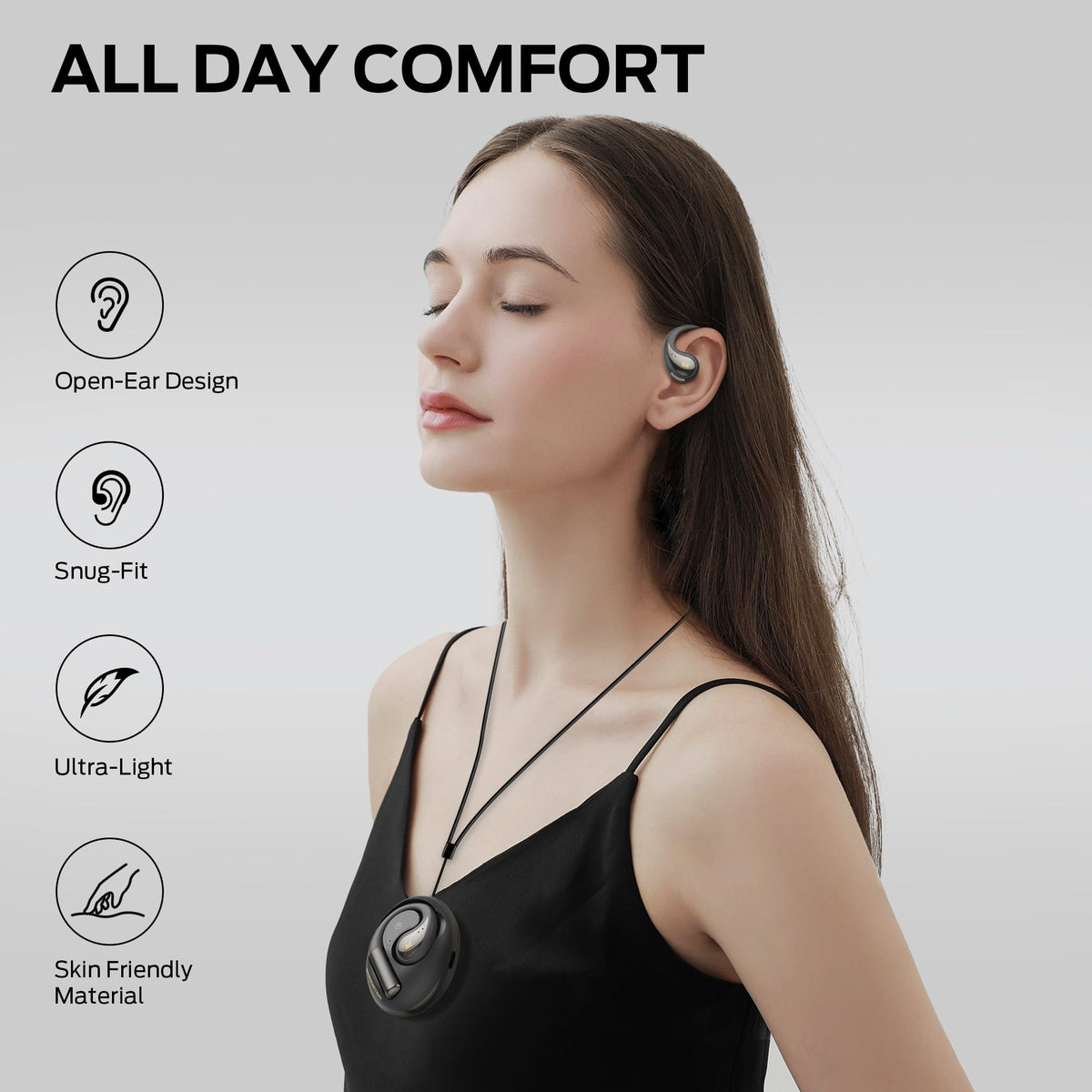 Monster AC335 crystal-clear calls: ENC enhances voice clarity in noisy settings.