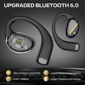 Monster AC520 beside smartphone showing scale and portable charging convenience benefit