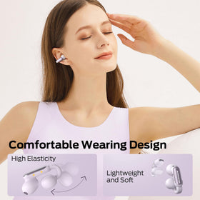 Monster AC601 smart touch controls purple, easy track and call management