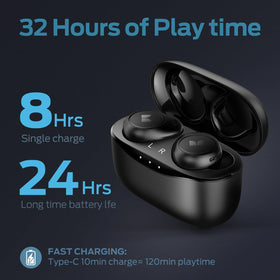Monster Achieve 300 AirLinks ergonomic design with multiple silicone tips