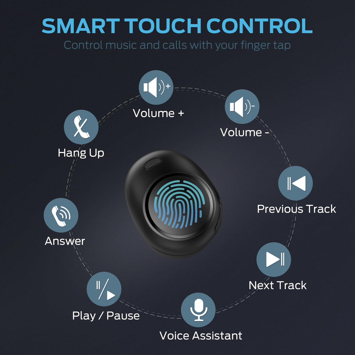 Monster Achieve 300 AirLinks touch controls for easy operation