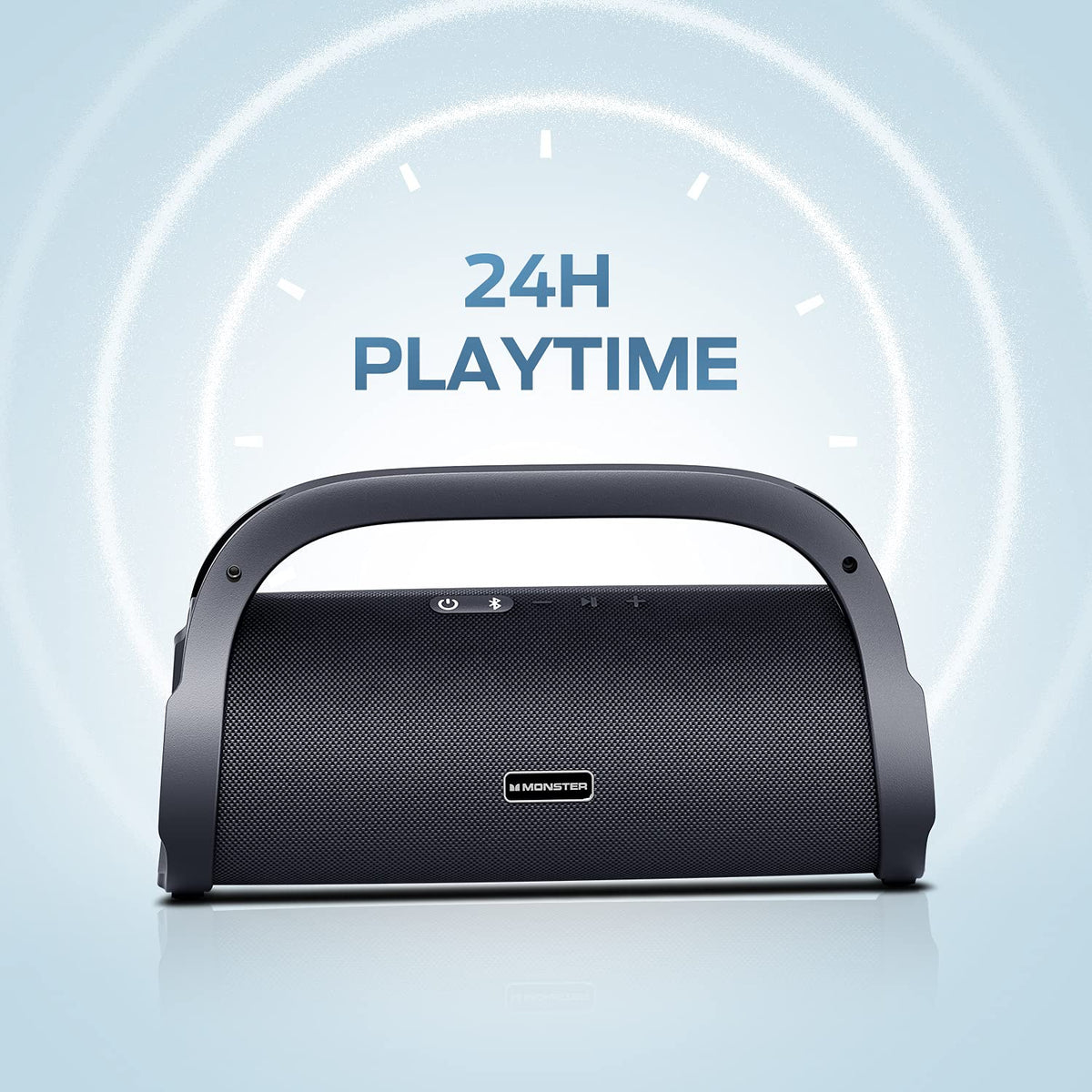Charging port demonstrating quick three-hour recharge capability.