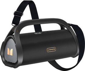 Monster Adventurer Max front view showing rugged outdoor-ready design and gold finish.