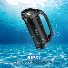 Monster Adventurer Max side view highlighting the ergonomic handle for easy transport.