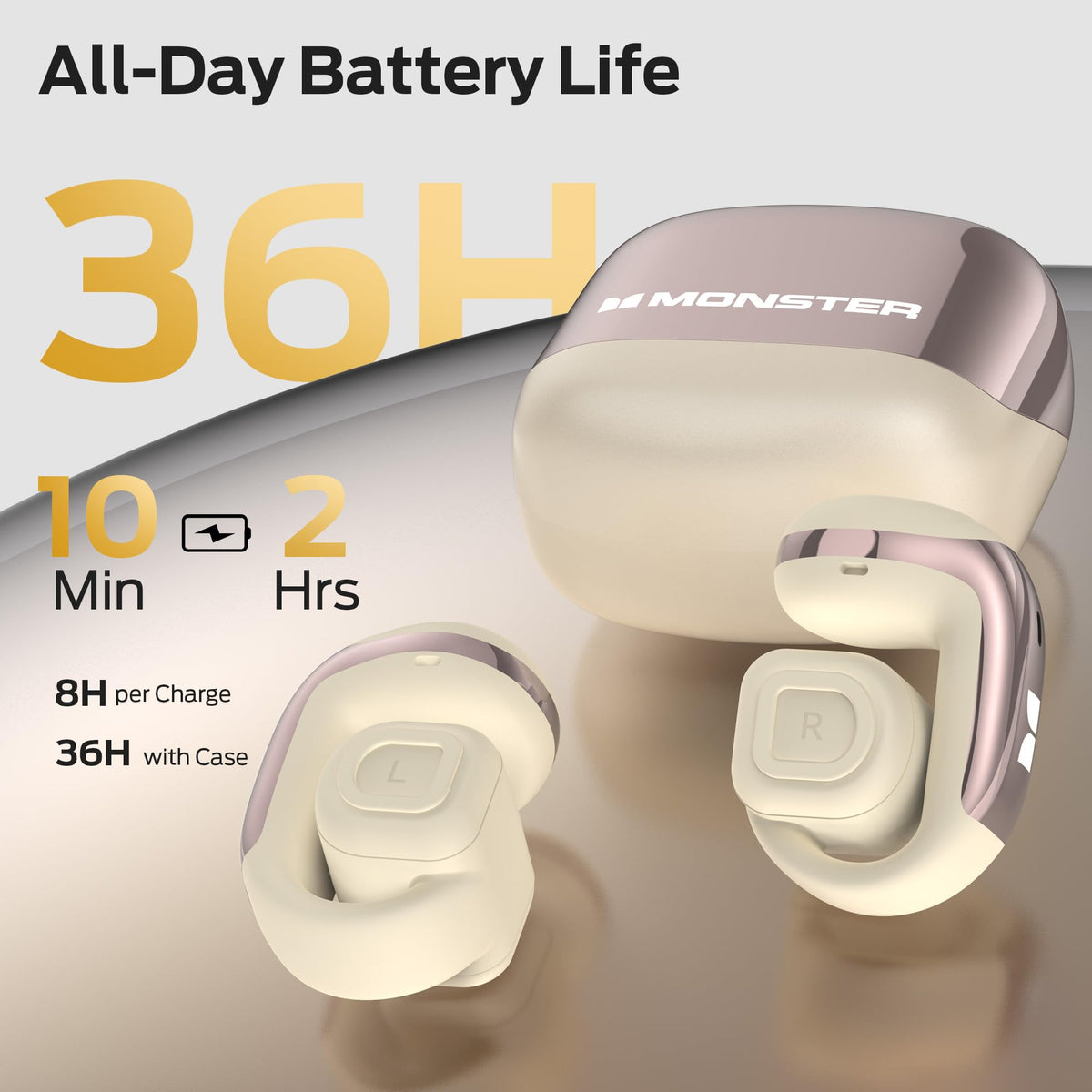 Monster Airclip AC210 pocket case charges on the go.