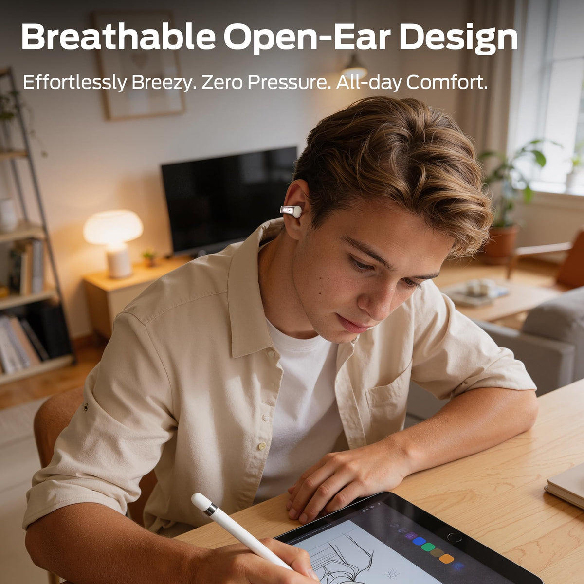 Monster Airclip AC210 Bluetooth 6.0 enables quick, stable pairing.