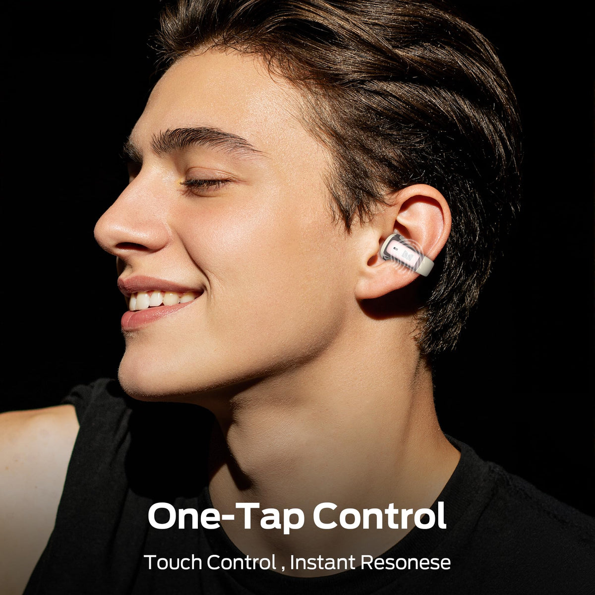 Monster Airclip AC210 ultra-light 5.1g earbuds for long wear.