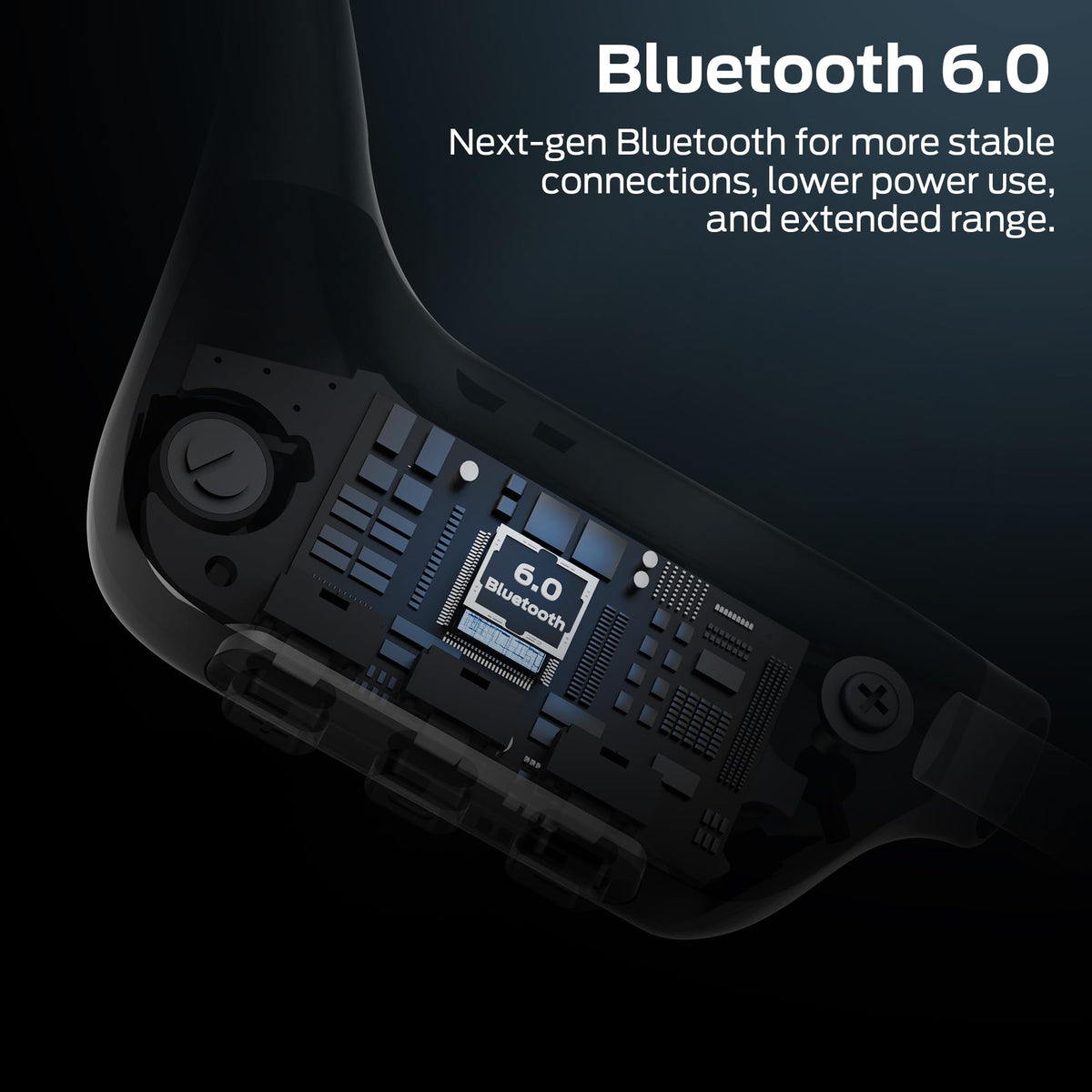 Monster BC300 magnetic charger connected to unit illustrating easy water-safe recharging