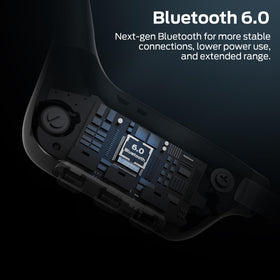 Monster BC300 magnetic charger connected to unit illustrating easy water-safe recharging