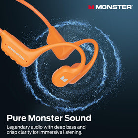 Monster BC300 with Bluetooth 6.0 delivers stable, low-latency connections.
