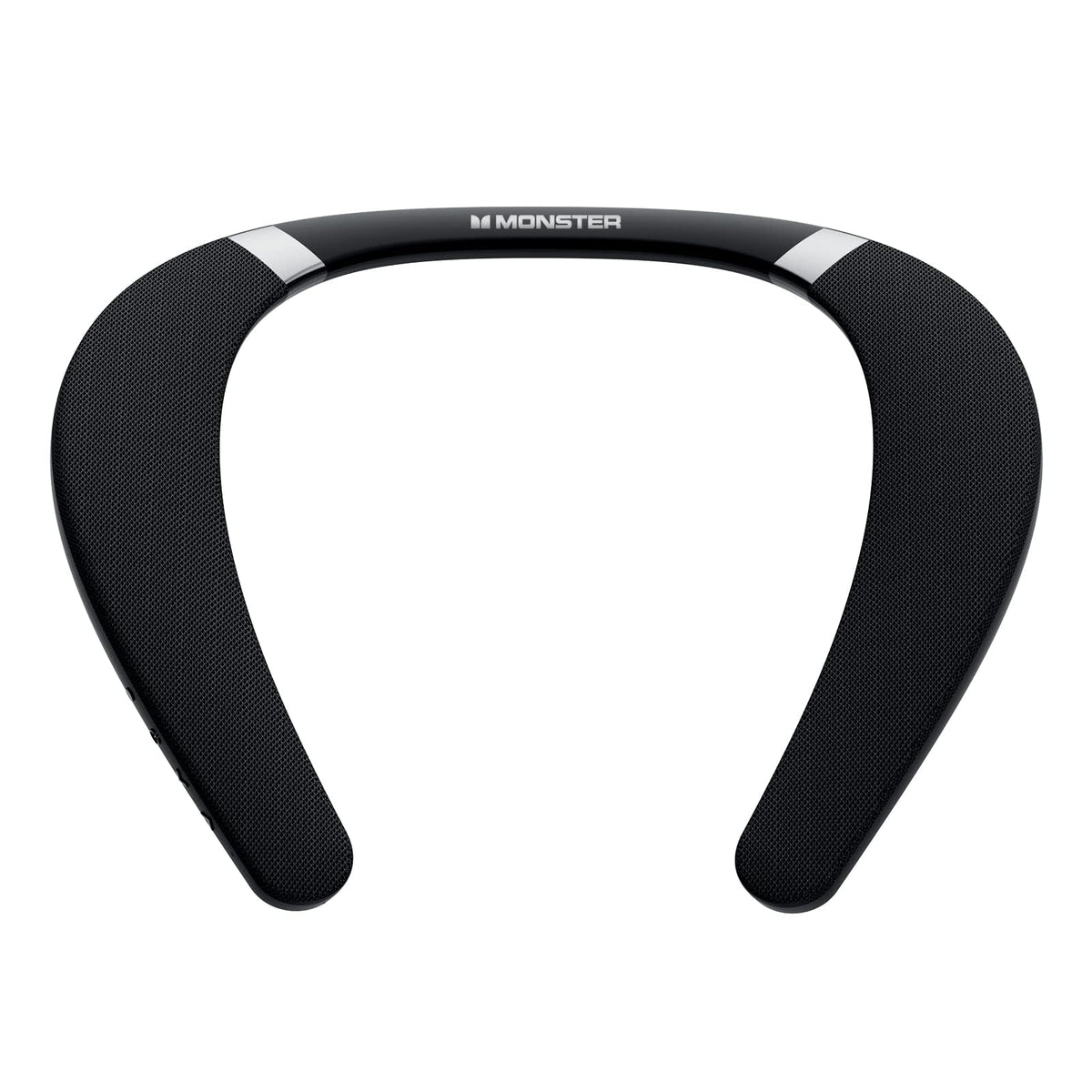 Monster Boomerang neckband close-up showcases design for all-day comfort and wearability.