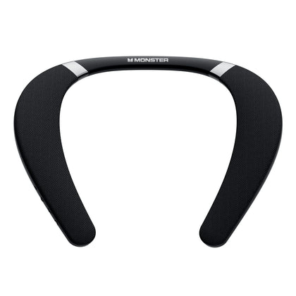 Monster Boomerang neckband close-up showcases design for all-day comfort and wearability.
