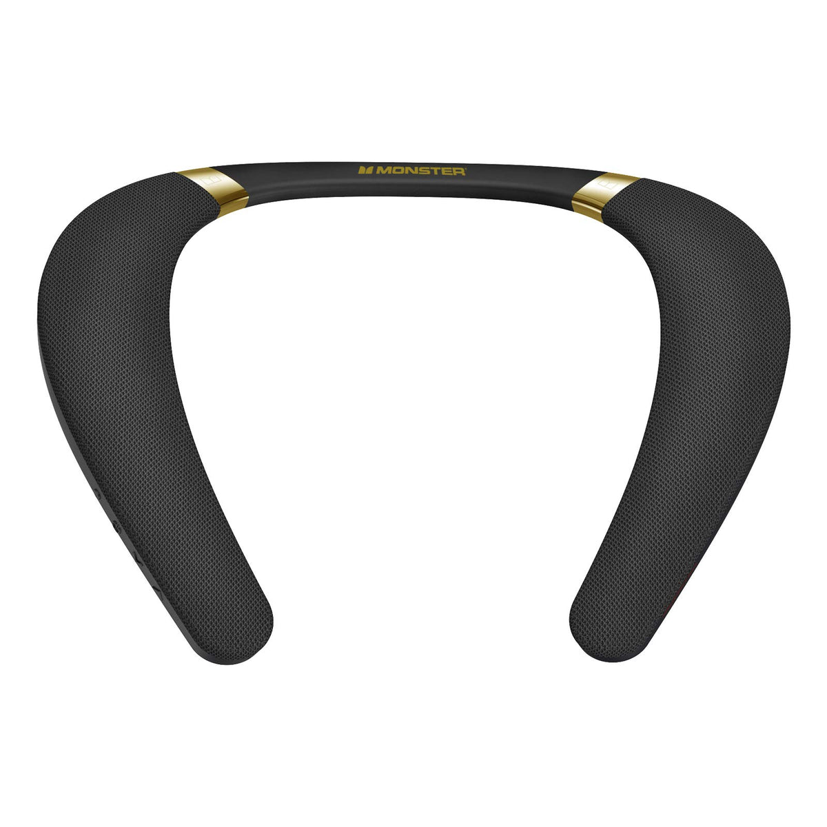 Monster Boomerang neckband hero shot showing immersive personal listening