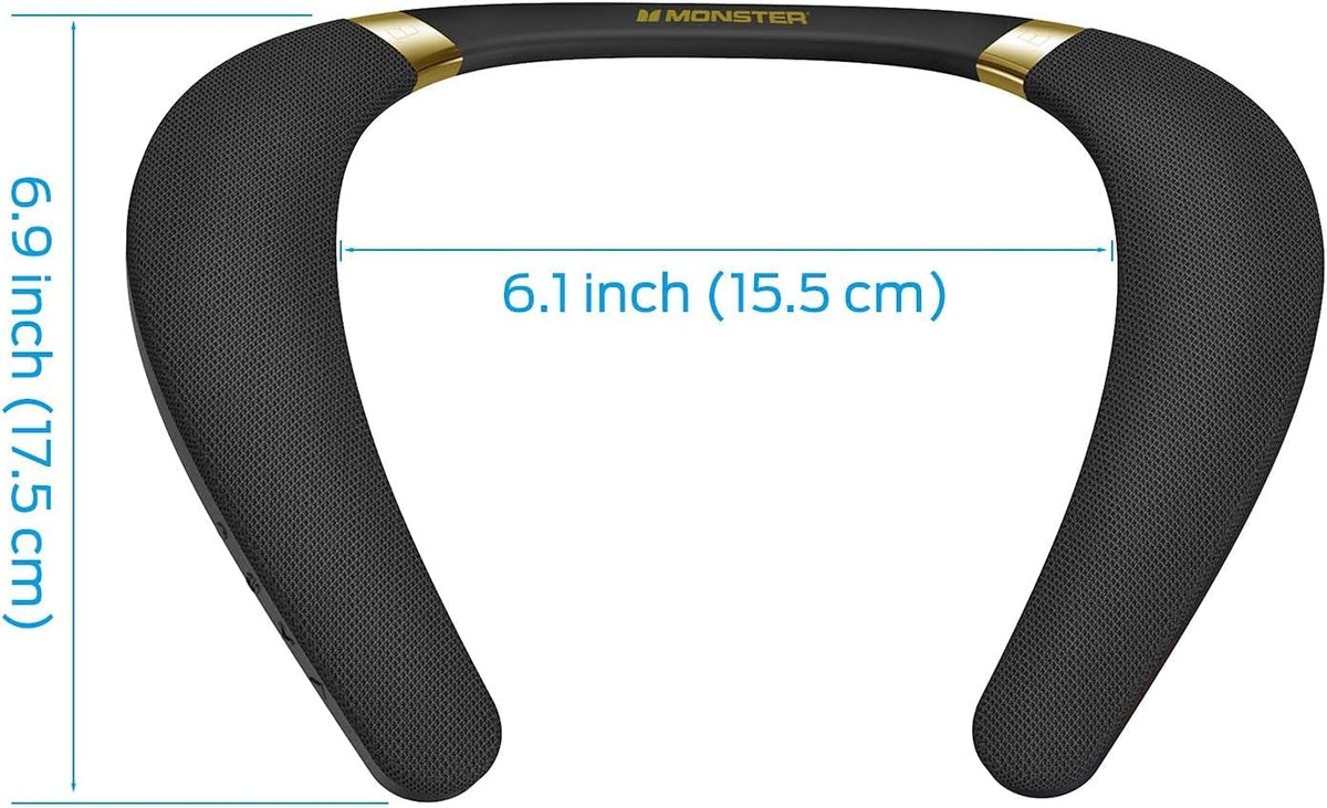 Monster Boomerang neckband waterproof up to IPX7 for outdoor use