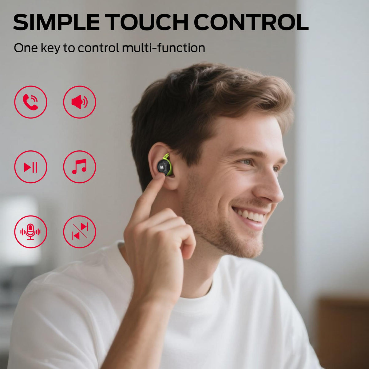 Monster Champion Bluetooth 5.0 pairing shows fast, stable wireless connection.