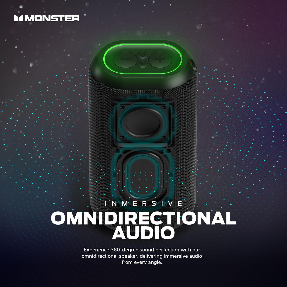 Monster DNA Max poolside showing IP67 water resistance benefit