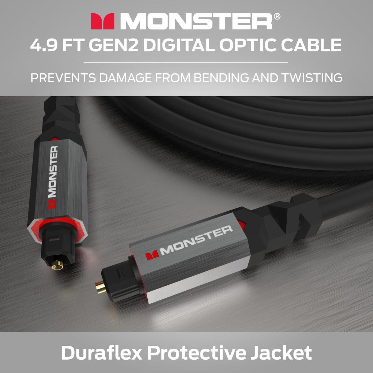 Monster Gen2 Essentials supports 5.1 Dolby Digital Plus for immersive sound.