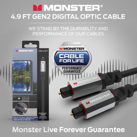 Monster Gen2 Essentials 7.1 DTS compatibility for future-proofing.