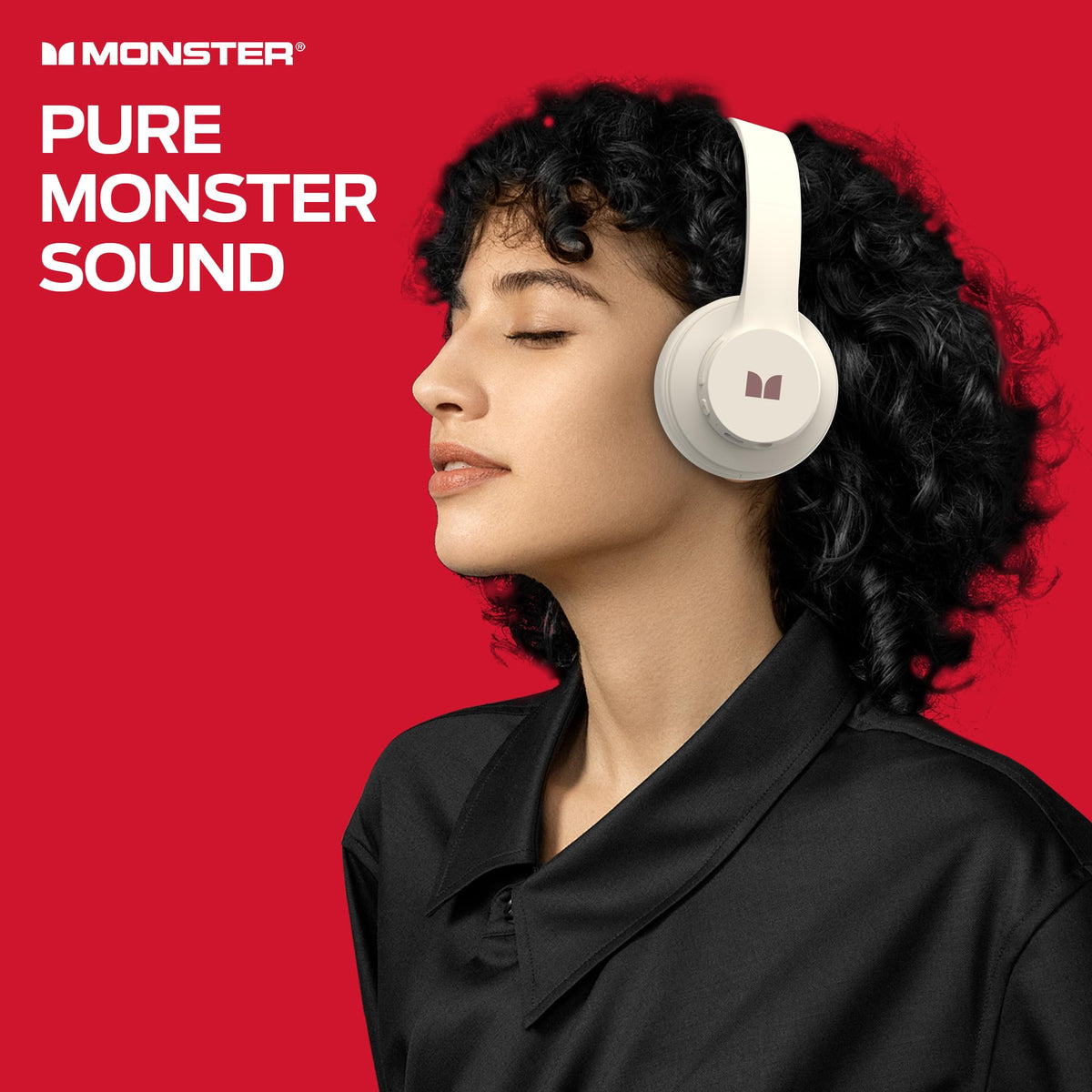 Monster Mission 100 lightweight design provides all-day comfort for extended listening.