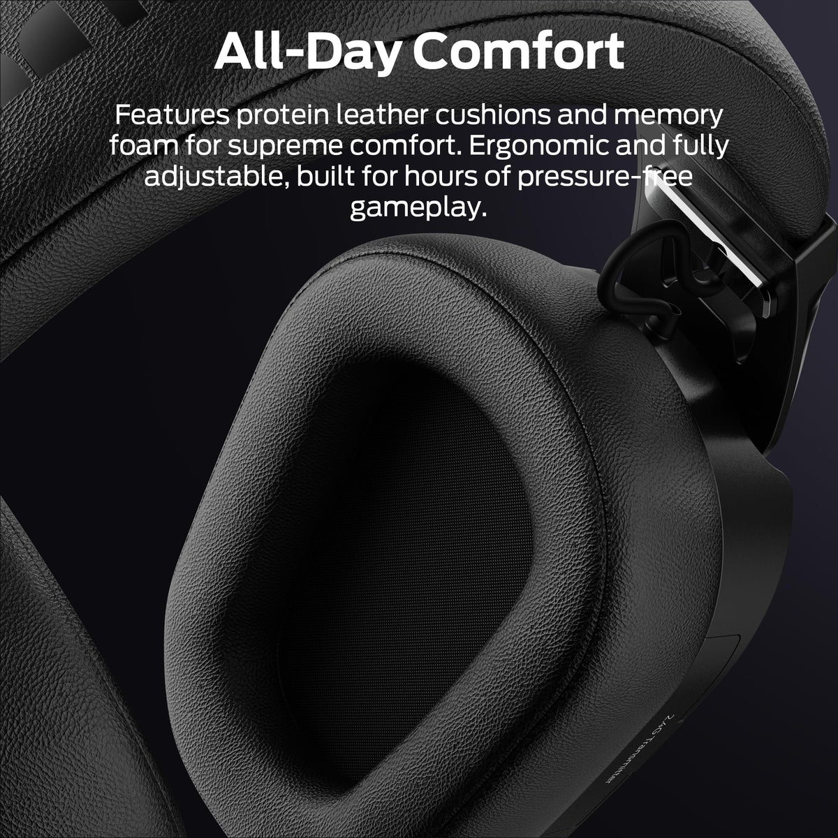 Monster Mission ANC200 memory foam earcups provide comfortable long sessions